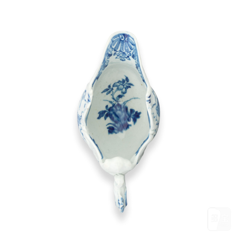 A rare Vauxhall small sauceboat, circa 1758-60 - 图10